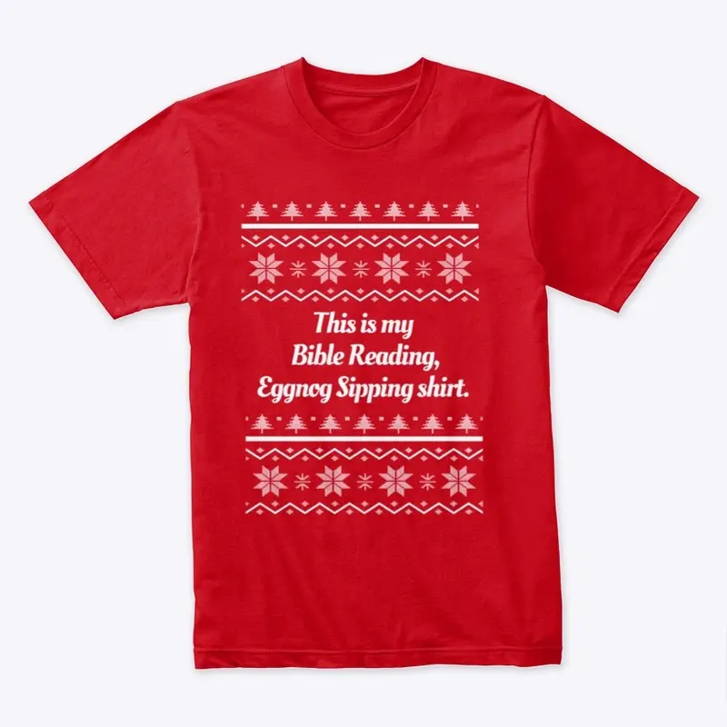 Bible & Nog Shirt